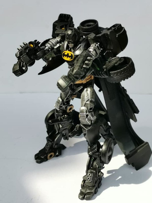 Image Of Transformers Batmobile Custom By Uncle Liang  (13 of 29)